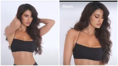 Watch: Disha Patani’s ‘black stylefile’ comes in bralette and body-skimming skirt, fans go lovestruck