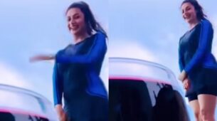 Watch: Divyanka Tripathi takes a plunge and it’s NOT how you expected