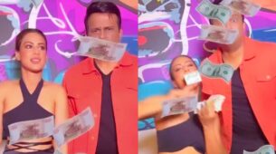 Watch: Nia Sharma gets showered with money after her new song ‘Paisa Paisa’, see viral fun video