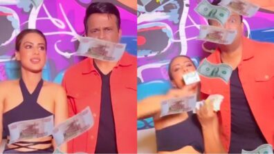 Watch: Nia Sharma gets showered with money after her new song ‘Paisa Paisa’, see viral fun video