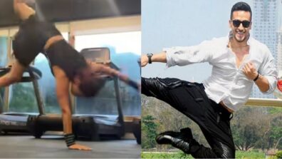 Nia Sharma spotted doing high-flying kicks like Tiger Shroff, fans love it