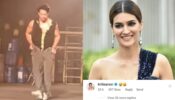 Watch: Tiger Shroff leaves Ganapath co-star Kriti Sanon in giggles with his funny dance steps, says ‘I really wanted to go to bathroom’