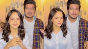 Watch: TMKOC diva Palak Sindhwani and Bhavin Bhanushali groove together to 90s Bollywood trend, fans love it