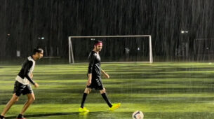 Watch Video: Football Lover And Bollywood’s Heartthrob Kartik Aryan Sweating It Out In Mumbai Rains
