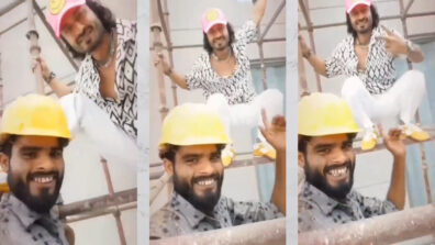 Watch: Vidyut Jamwal swings around buildings to meet a construction worker, fans say ‘real superstar’