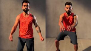 Watch: Virat Kohli caught boogieing on Punjabi beats, fans get ‘warm-up’ goals