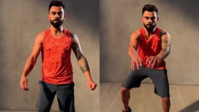 Watch: Virat Kohli caught boogieing on Punjabi beats, fans get ‘warm-up’ goals