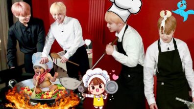 Watch: When BTS member V pulled off a hilarious prank with Suga inside kitchen