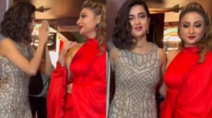 When Naagin Met Komolika: Tejasswi Prakash bumps into Urvashi Dholakia on sets, see what happened next
