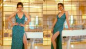 Why so hot? Ankita Lokhande ups glam quotient in backless sequinned green bodycon