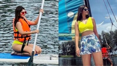 “Wind in my sail”, says Jennifer Winget as she sets off her ride on Phuket waters, see pics