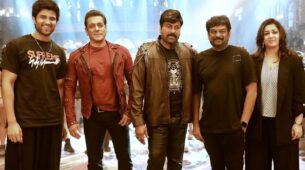 Vijay Deverakonda Shares A Marvelous Picture With Salman Khan And Chiranjeevi Konidela
