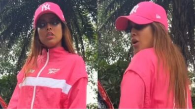 Sass Girl: Nia Sharma looks fierce in pink co-Ord set, see pics