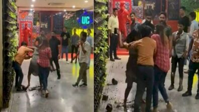 A Guy Is Violently Attacked By 2 Ladies At A Lucknow Bar, Video Becomes Viral