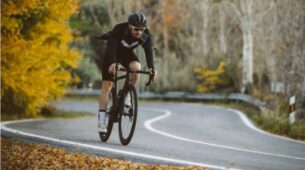 Cycling is a low-impact exercise method that promotes a healthy lifestyle