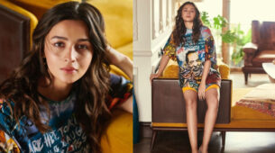 Check Out: Alia Bhatt Rocking In A 4,100.00 INR Graffiti Tee By Huemn