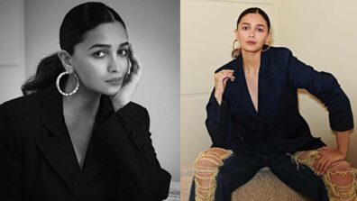 Alia Bhatt slays internet with black suit and ripped trousers swag, netizens go bananas