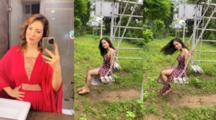 All Smiles: Munmun Dutta and Palak Sindhwani are dazzling beauties in midis