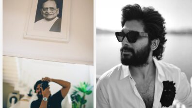 Allu Arjun Shares Adorable Photo With Grandfather Allu Ramalingaiah, Says “Our Foundation”