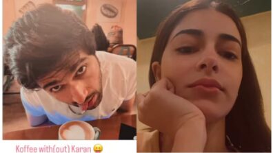 Ananya Panday And Vijay Deverakonda Enjoying Coffee Without Karan Johar: Check Out