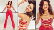 Ananya Panday is quintessential boss babe in multicolored top and dark pink trousers, fans can’t stop crushing