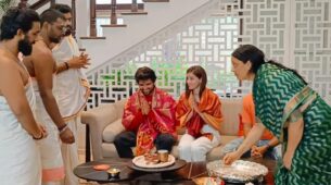 Ananya Panday Seeks Blessings From Vijay Deverakonda’s Mother And Performs Puja For Their Film Liger