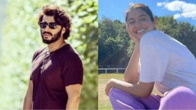 Anushka Sharma takes break in between her cricket rehearsals, Arjun Kapoor has something to say