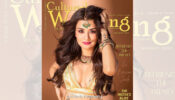 Anveer Kaur looked stunning on the cover page of “Cultured Wedding Magazine” dressed in a golden ensemble: See Pics.