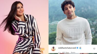 “Anyone for Koffee” Katrina Kaif Stuns In Black And White Mini Shirt Wrap Dress, Siddhant Chaturvedi Raises Hand