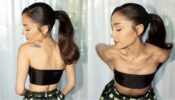 Ariana Grande is sight to behold in sheer black co-Ord set
