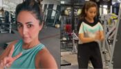 Ashi Singh and Hina Khan spotted sweating it out in gym, you will feel motivated