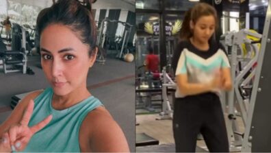 Ashi Singh and Hina Khan spotted sweating it out in gym, you will feel motivated