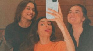 Athiya Shetty goes candid and wild with her girl squad in green room, see pics