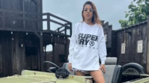 ‘Swagger babe’ Nia Sharma poses in swanky jeep, netizens in awe of her beauty