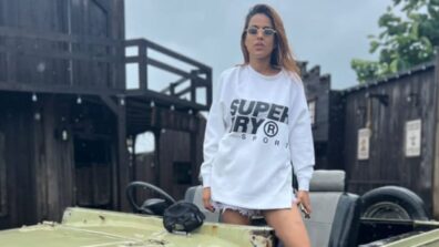 ‘Swagger babe’ Nia Sharma poses in swanky jeep, netizens in awe of her beauty