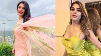 Desi Vs Videsi KKK 11 Babes Fashion Face-off: Divyanka Tripathi in pink lehenga Vs Nikki Tamboli in velvet green bodycon dress, who’s your ultimate crush? (Vote Now)