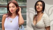 Desi Vs Videsi Influencer Fashion Face-off: Reem Sameer Sheikh in plunging neckline blouse and slit skirt Vs Anushka Sen on hot denim pants: Who’s your crush? (Vote Now)