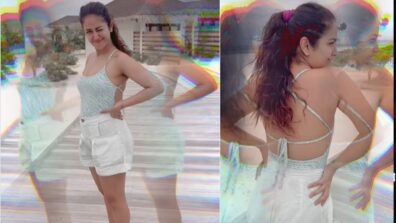 Avika Gor On A Trip To Maldives, Looks Stunning In Bodysuit, Paired With White Shorts : Take A Look