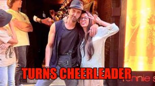 Awww Moment! Hrithik Roshan Turns Cheerleader For Girlfriend Saba Azad