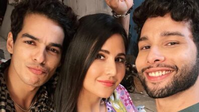 ” Back With My Boys” Katrina Kaif Shares A Funny Boomerang And Photo With Her Phone Bhoot Co-stars Siddhant Chaturvedi And Ishaan Khatter