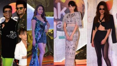 Bash Party: Jhalak Dikhhla Jaa 10 contestants from Amruta Khanvilkar to Nia Sharma enjoyed the evening with Judges Nora Fatehi, Karan Johar