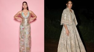 Beauty Queens: Janhvi Kapoor And Mrunal Thakur Shine In Their Floral Gown Look Incredibly