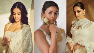 Top actresses from Ananya Panday and Alia Bhatt to Deepika Padukone flaunting their oozing oomph blouse