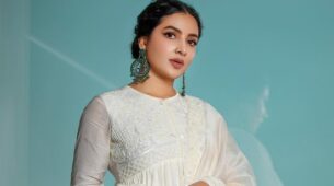 Bengali Sensation Subhashree Ganguly Stealing Hearts In A Gorgeous White Anarkali, See Pics