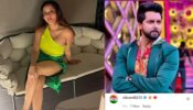 Bhojpuri diva Monalisa slays on couch in one shoulder outfit, husband Vikrant Singh comments