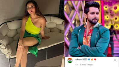Bhojpuri diva Monalisa slays on couch in one shoulder outfit, husband Vikrant Singh comments