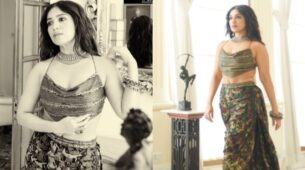 Bhumi Pednekar Looks Breathtaking In The Multicolored Outfit During The Promotions of ‘Raksha Bandhan’