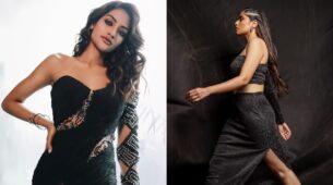 Black Fashion Face-off: Nusrat Jahan Vs Sai Tamhankar: Who’s your queen of hearts in stylish black outfit?