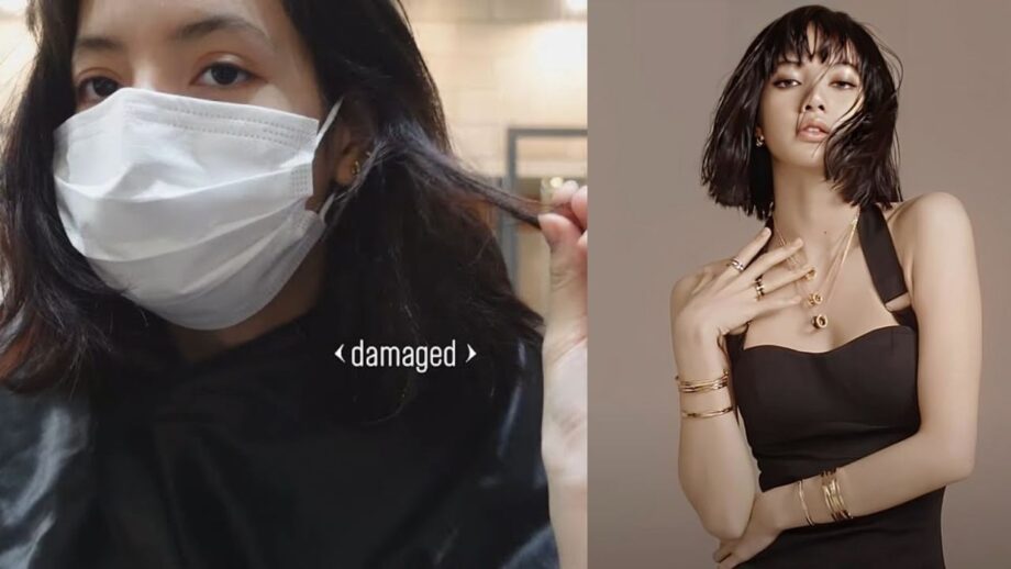 Blackpink Lisa's Hair Damage Story That She Shared With Fans On Life 683487