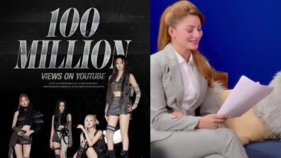 Blackpink’s latest single ‘Pink Venom’ completed 100 million views, while Urvashi Rautela is enjoying the BTS vibe of the song